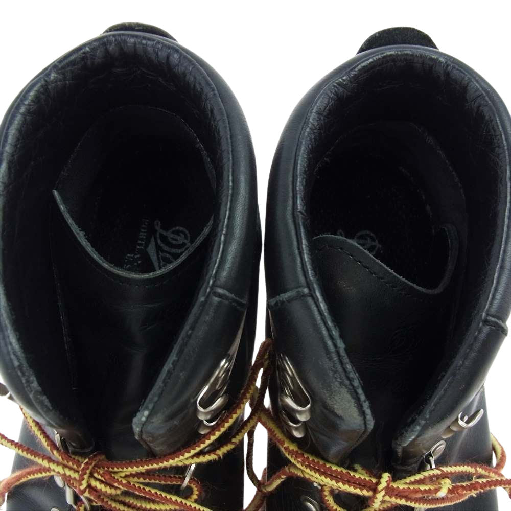 Danner ダナー マウンテンブーツ OLLALIE 牛革 ステッチダウン製法 Vibramソール ブラック系【中古】