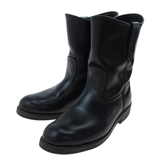 RED WING レッドウィング 8169 PECOS BOOTS ペコス ブーツ ソールカスタム ブラック系【中古】
