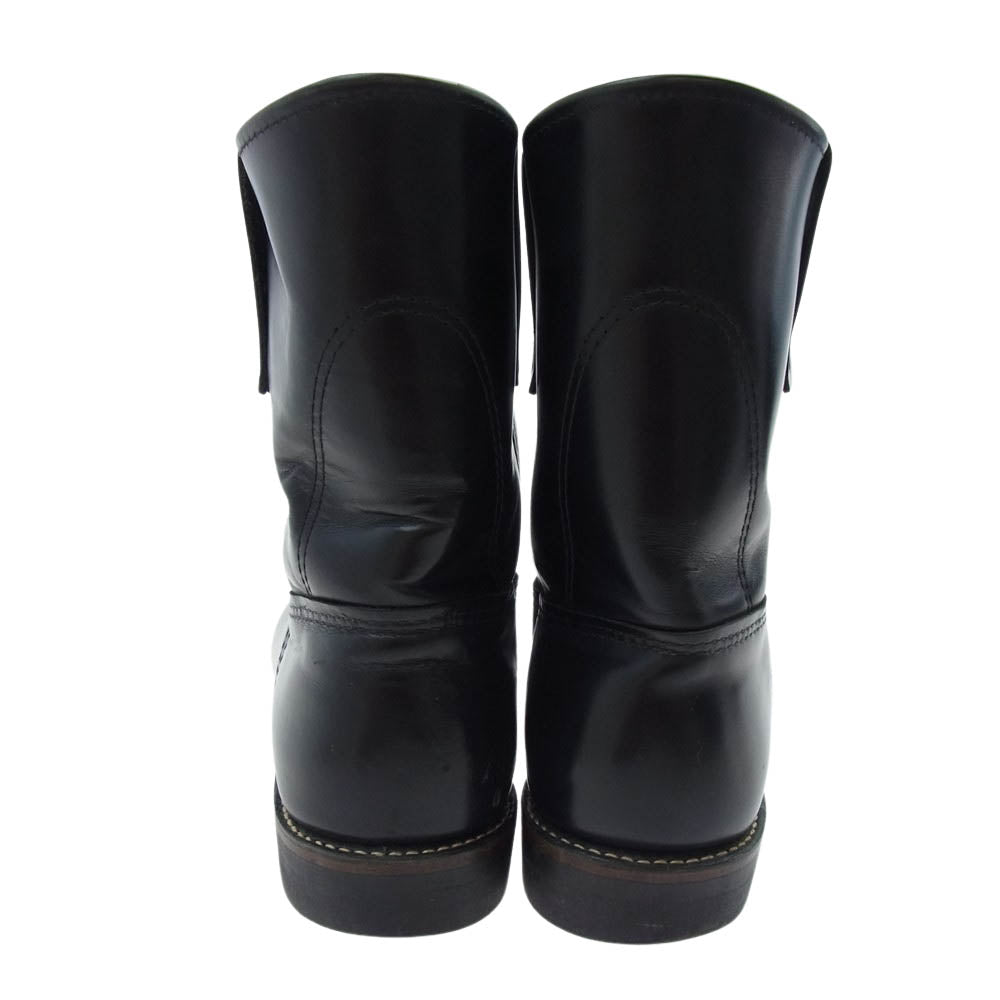 RED WING レッドウィング 8169 PECOS BOOTS ペコス ブーツ ソールカスタム ブラック系【中古】