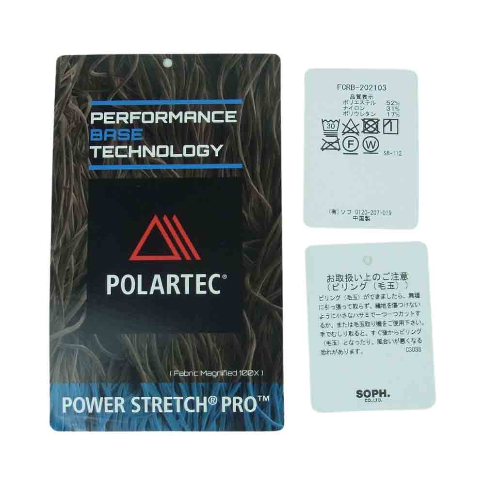 SOPH ソフ 20AW FCRB-202103 FCRB F.C.Real Bristol POLARTEC FLEECE NECK GAITER エフシーアールビー ポーラテック ネックゲイター ネックウォーマー グレー系 F【極上美品】【中古】