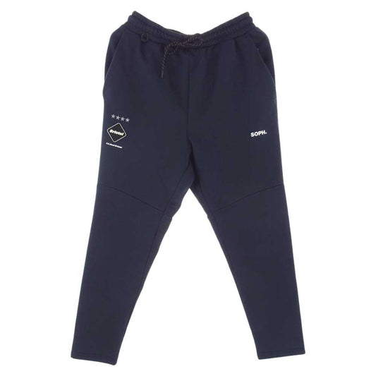 SOPH ソフ 18AW FCRB-189038 FCRB F.C.Real Bristol POLARTEC FLEECE TRAINING ジョガーパンツ ダークネイビー系 S【中古】