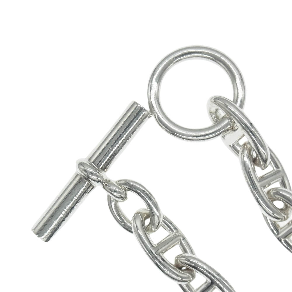 HERMES エルメス シェーヌダンクルGM 13コマ ブレスレット  シルバー系【中古】