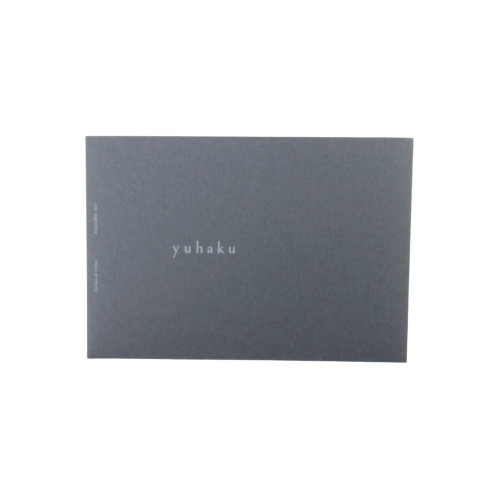 ユハク YFC114 コードバン ラウンドファスナー ウォレット 長財布 ネイビー系【新古品】【未使用】【中古】