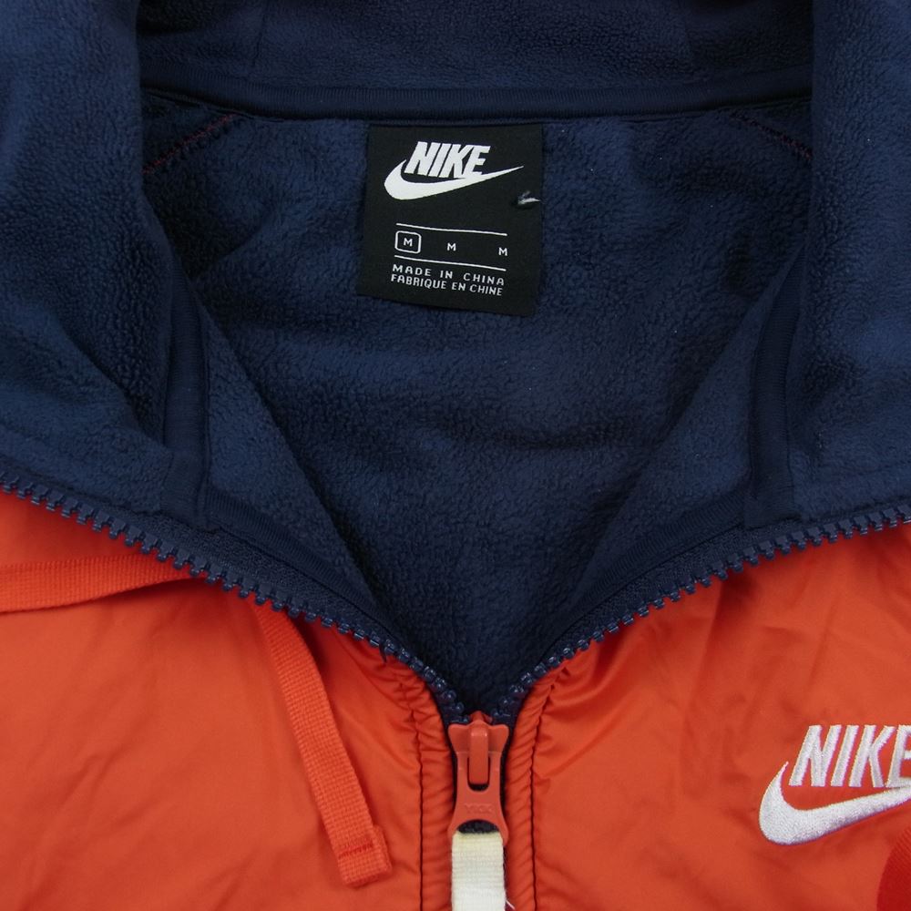 NIKE ナイキ CORE WINTER S FULLZIP HOODIE フリース ジャケット ネイビー系 M【中古】