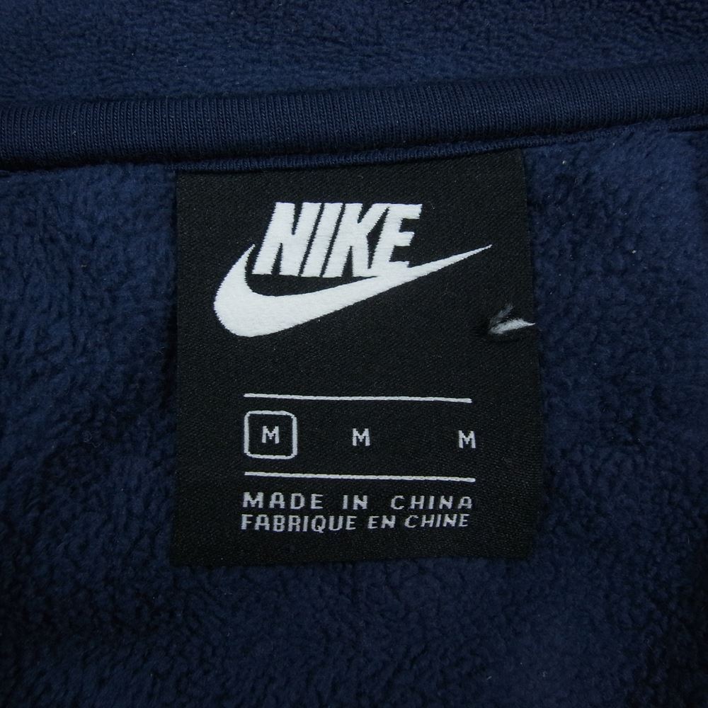NIKE ナイキ CORE WINTER S FULLZIP HOODIE フリース ジャケット ネイビー系 M【中古】