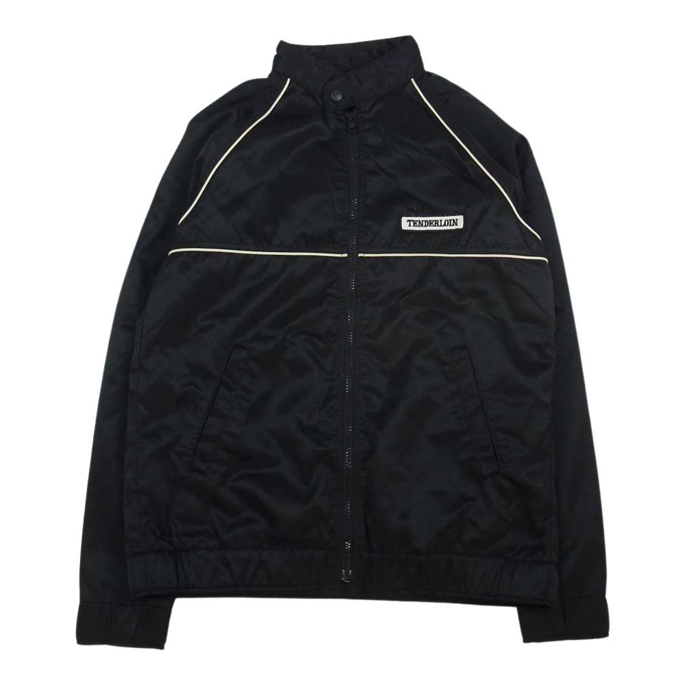 TENDERLOIN テンダーロイン ナイロン ワッペン ジャケット ブラック系 S【中古】