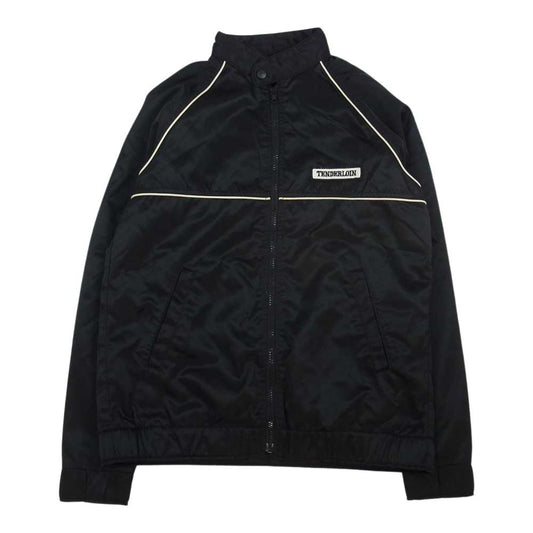 TENDERLOIN テンダーロイン ナイロン ワッペン ジャケット ブラック系 S【中古】
