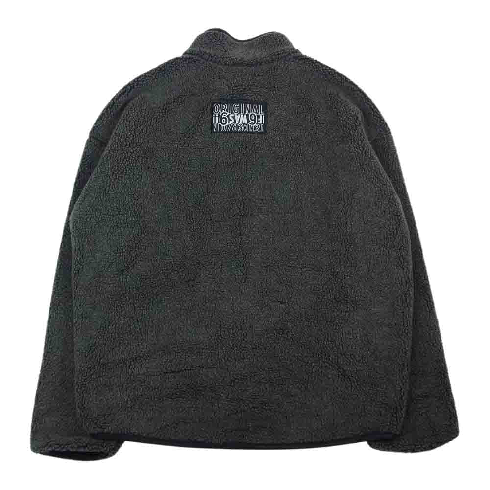 TENDERLOIN テンダーロイン 21AW  FLEECE JKT バック ロゴ フリース ジャケット グレー系 S【中古】