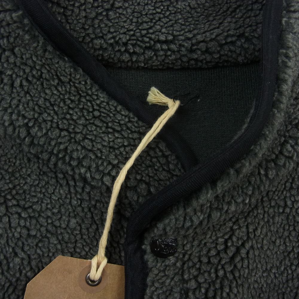 TENDERLOIN テンダーロイン 21AW  FLEECE JKT バック ロゴ フリース ジャケット グレー系 S【中古】
