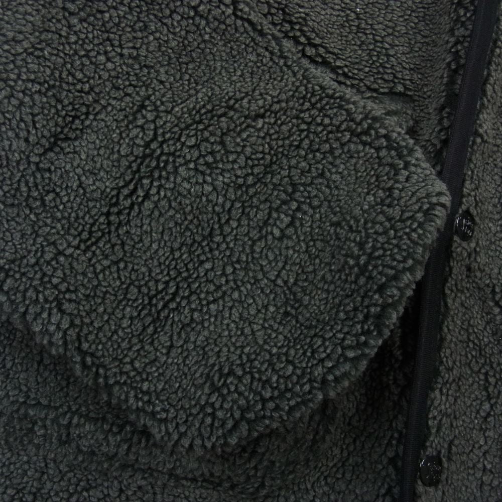 TENDERLOIN テンダーロイン 21AW  FLEECE JKT バック ロゴ フリース ジャケット グレー系 S【中古】