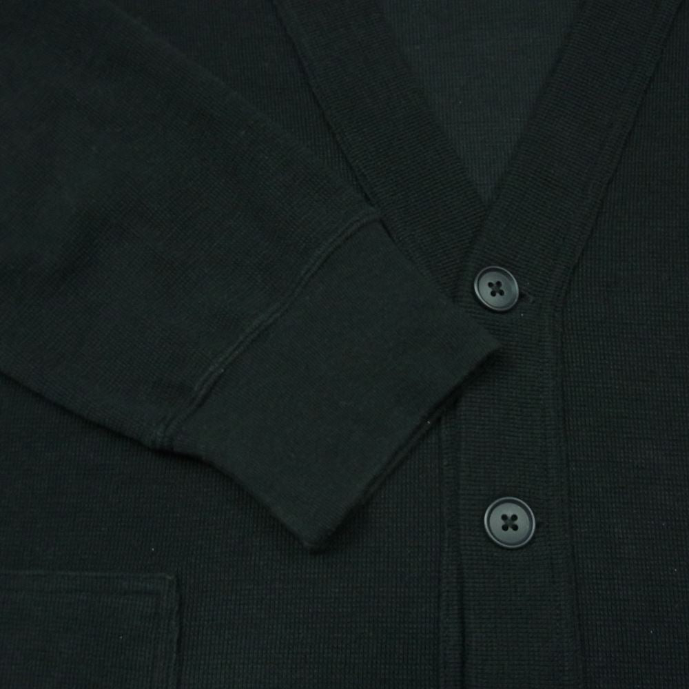 Paul Smith ポール・スミス コットン ニット カーディガン 中国製 ブラック系 L【中古】