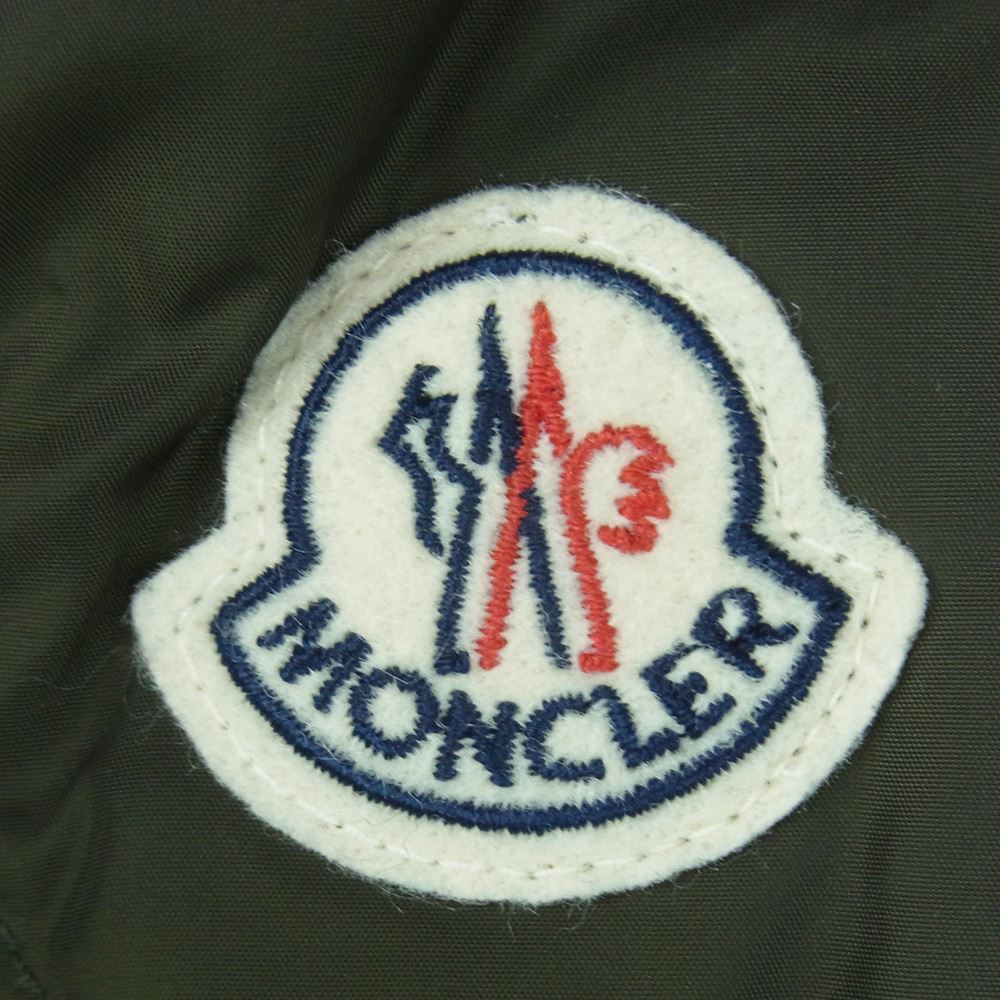 MONCLER モンクレール STEPHAN ステファン ダウン ジャケット ルーマニア製 ダークカーキ系 1【中古】