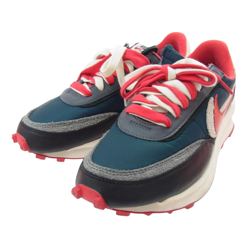 NIKE ナイキ DJ4877-300 × sacai × UNDERCOVER サカイ アンダーカバー LD Waffle LD ワッフル ミッドナイト スプルース Midnight Spruce University Red マルチカラー系 28.5【中古】