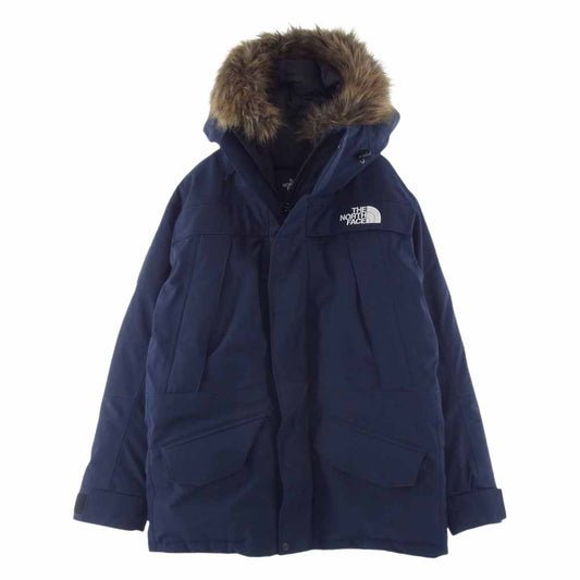 THE NORTH FACE ノースフェイス ND92032 ANTARCTICA PARKA アンタークティカ パーカ ダウン コート ネイビー系 L【中古】
