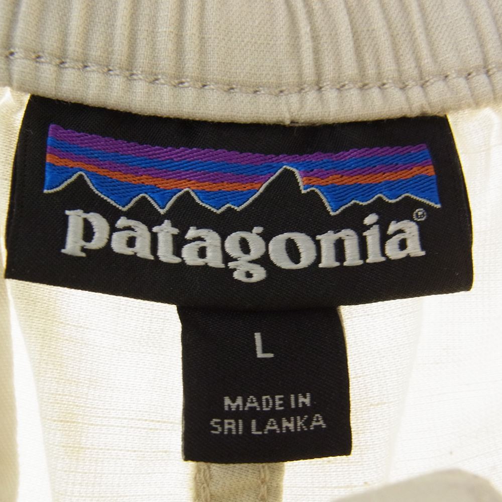patagonia パタゴニア 19SS 55515 LW All-Wear Hemp Volley Pants ライト ウェイト オールウェア ヘンプ ボレー パンツ ベージュ系 L【中古】