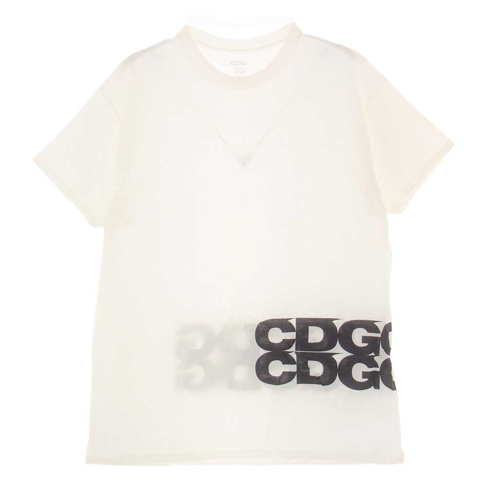 COMME des GARCONS コムデギャルソン x Hanes ヘインズ 3 TAGLESS T-SHIRTS Tシャツ 3枚セット ホワイト系 XL【極上美品】【中古】