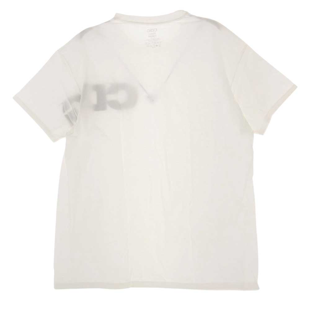 COMME des GARCONS コムデギャルソン x Hanes ヘインズ 3 TAGLESS T-SHIRTS Tシャツ 3枚セット ホワイト系 XL【極上美品】【中古】
