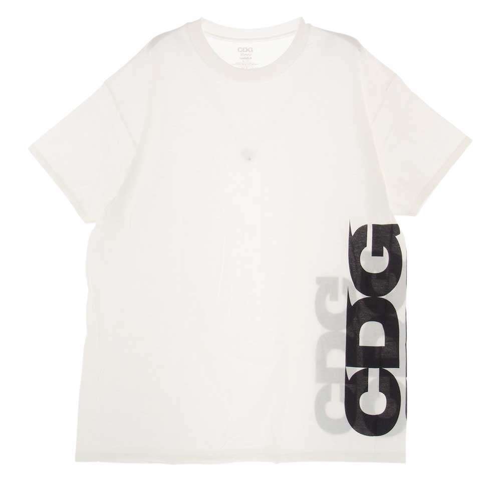 COMME des GARCONS コムデギャルソン x Hanes ヘインズ 3 TAGLESS T-SHIRTS Tシャツ 3枚セット ホワイト系 XL【極上美品】【中古】