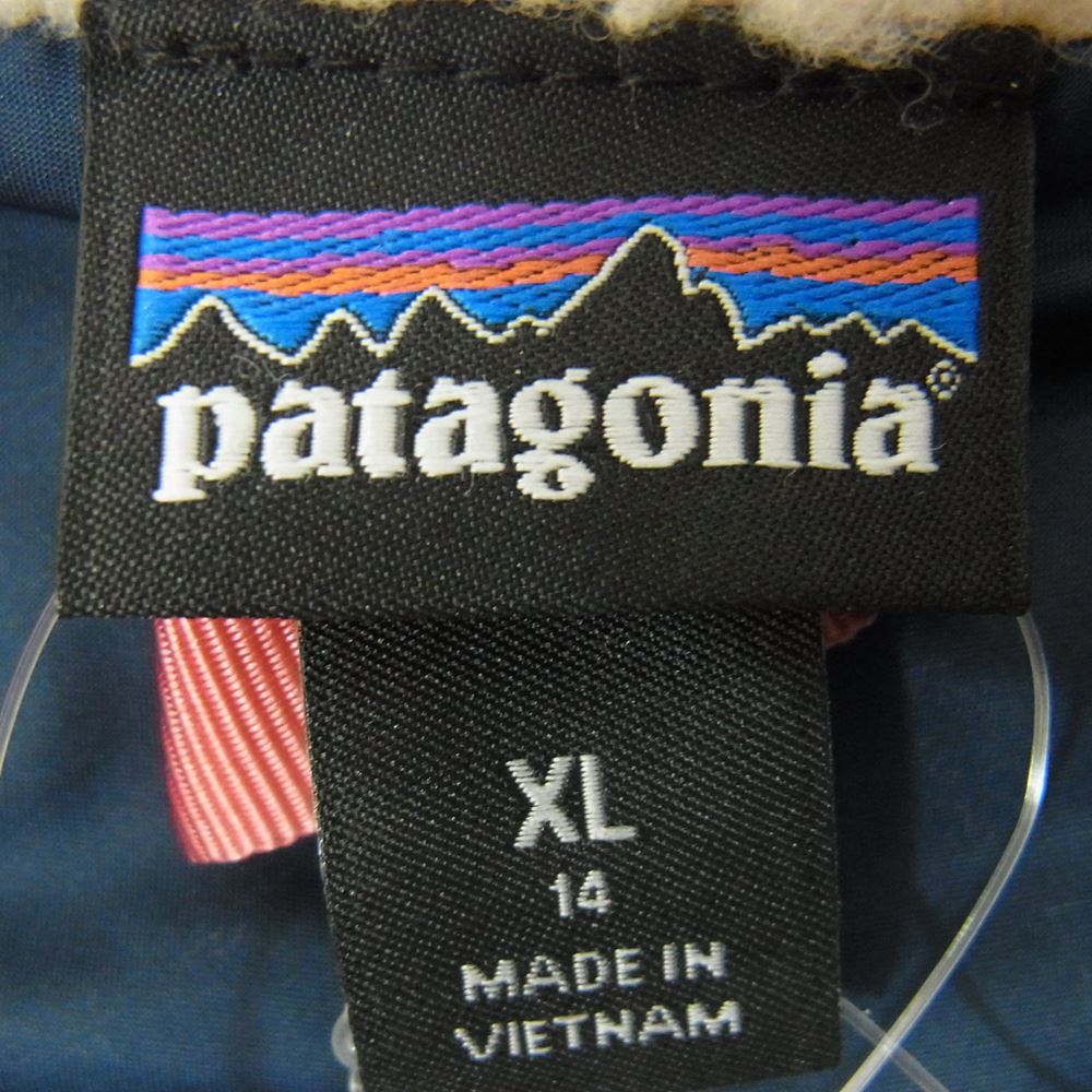 patagonia パタゴニア 65625 K’s キッズ Retro-X レトロX フリース ジャケット オフホワイト系 XL【新古品】【未使用】【中古】