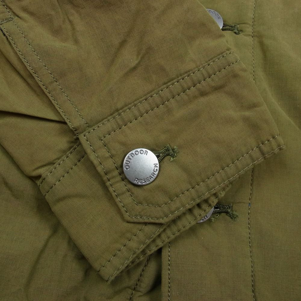 アウトドアリサーチ LINED CHORE JACKET ラインドチョアジャケット ボアジャケット カーキ系 M【中古】