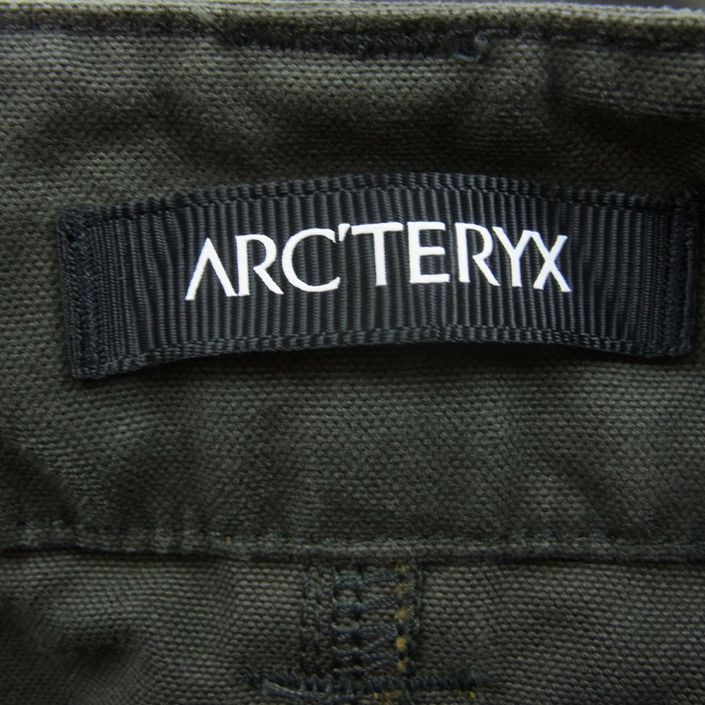 ARC'TERYX アークテリクス 14585 CRONIN PANT クロニン パンツ クライミング パンツ グリーン系 32【中古】