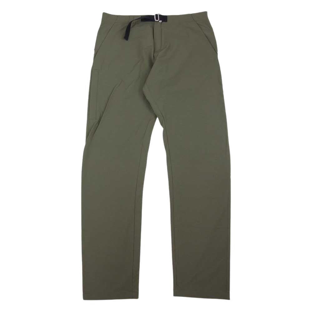 TILAK ティラック POUTNIK MONK PANTS モンクパンツ ストレッチテーパードパンツ カーキ カーキ系 グリーン系 XS【美品】【中古】