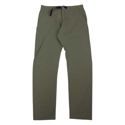 TILAK ティラック POUTNIK MONK PANTS モンクパンツ ストレッチテーパードパンツ カーキ カーキ系 グリーン系 XS【美品】【中古】