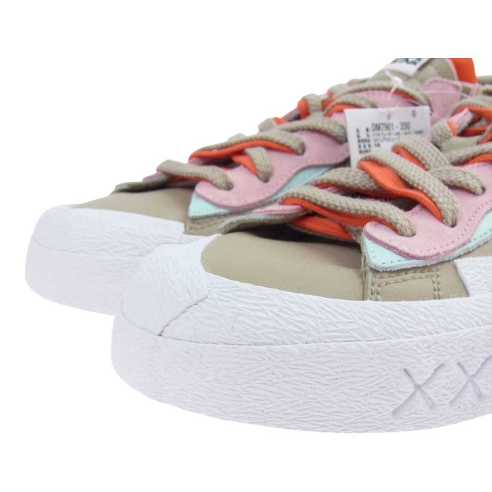 NIKE ナイキ DM7901 400 × KAWS × sacai カウズ サカイ BLAZER LOW NEPTUNE BLUE ブレーザー ロー マルチカラー系 27.5cm【新古品】【未使用】【中古】