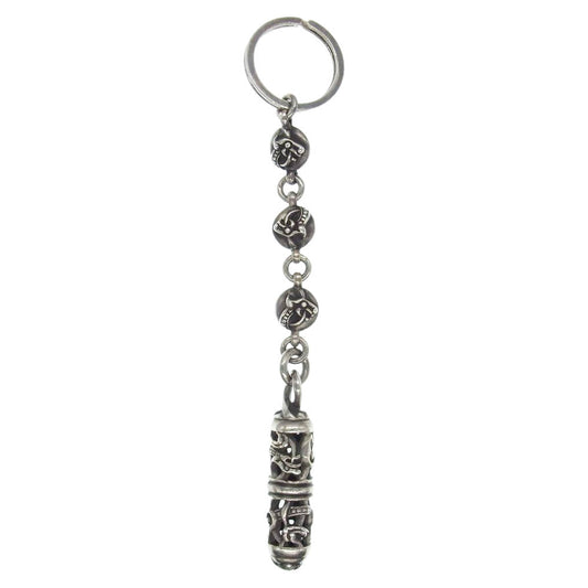 CHROME HEARTS クロムハーツ（原本無） CELTIC ROLLER ケルティックボール ローラー キーリング シルバー系【中古】