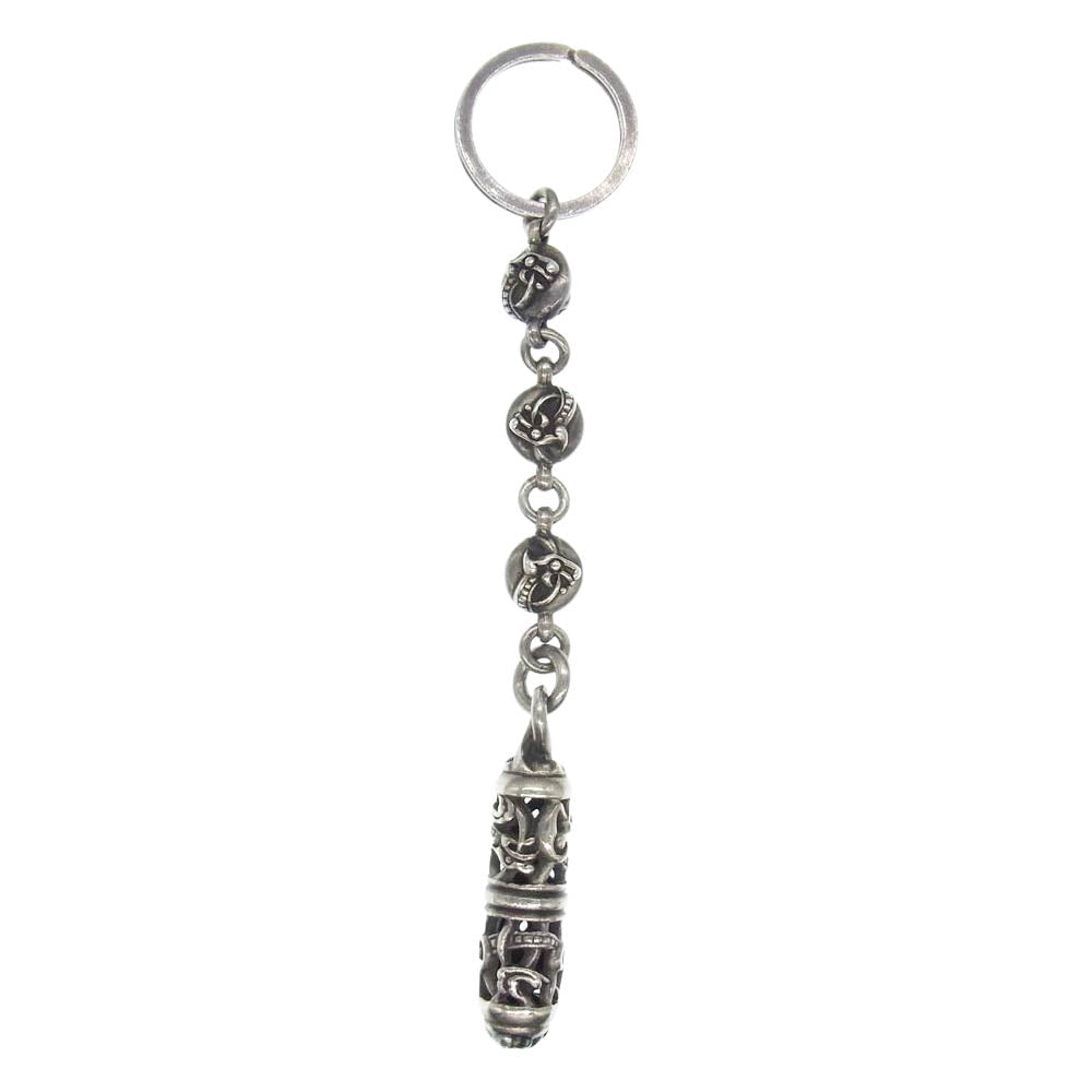 CHROME HEARTS クロムハーツ（原本無） CELTIC ROLLER ケルティックボール ローラー キーリング シルバー系【中古】