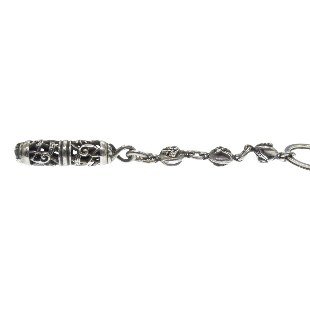 CHROME HEARTS クロムハーツ（原本無） CELTIC ROLLER ケルティックボール ローラー キーリング シルバー系【中古】