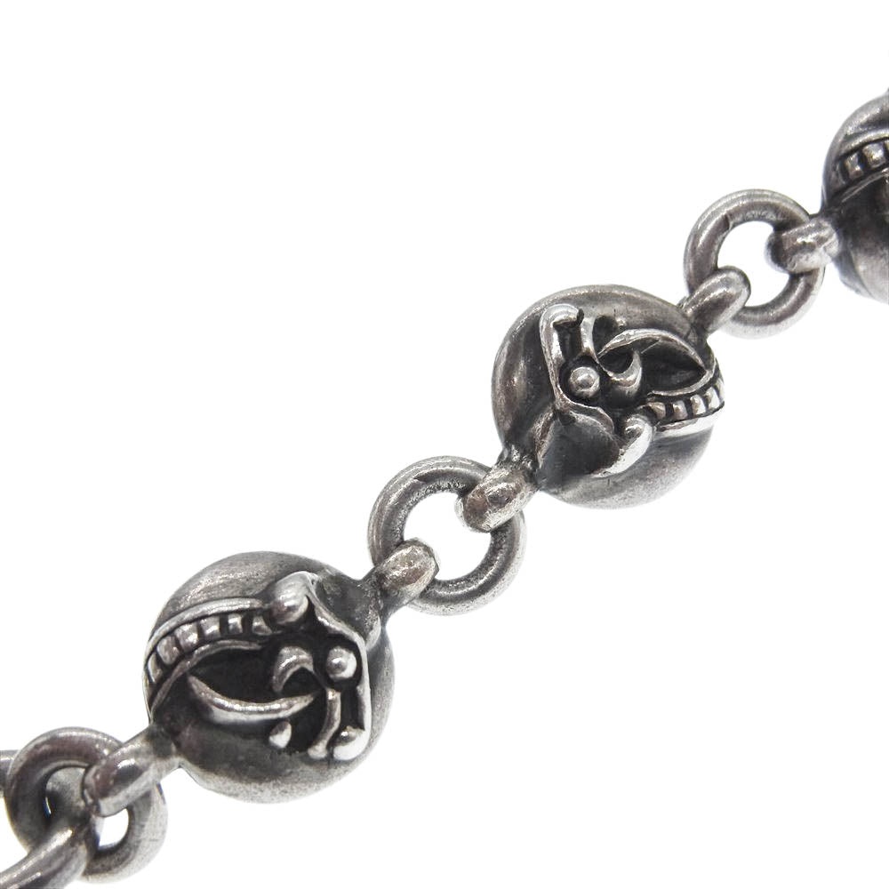 CHROME HEARTS クロムハーツ（原本無） CELTIC ROLLER ケルティックボール ローラー キーリング シルバー系【中古】