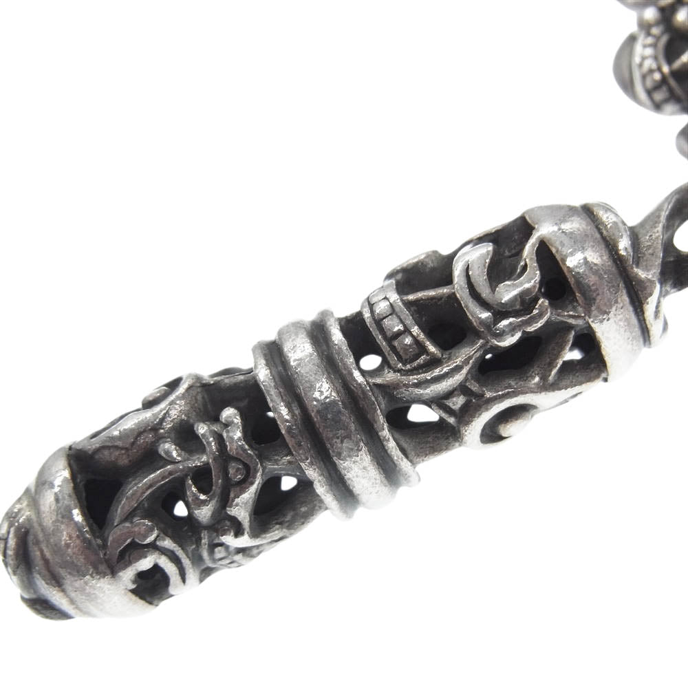 CHROME HEARTS クロムハーツ（原本無） CELTIC ROLLER ケルティックボール ローラー キーリング シルバー系【中古】