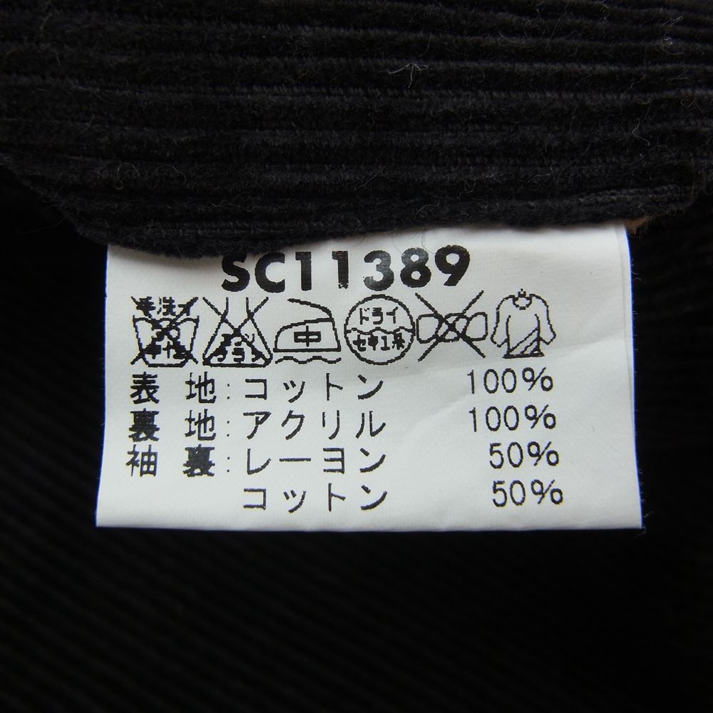 SUGAR CANE シュガーケーン コーデュロイ ランチ ジャケット ブラウン系 M【中古】