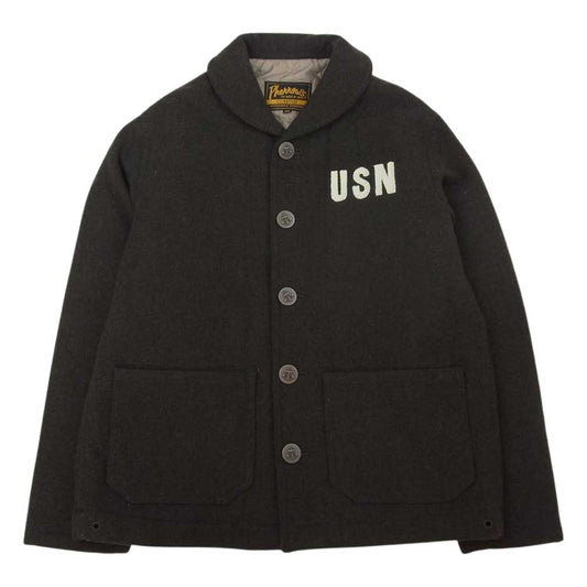 Pherrow's フェローズ U.S.N. ショールカラー ジャケット カーキ系 ME【中古】