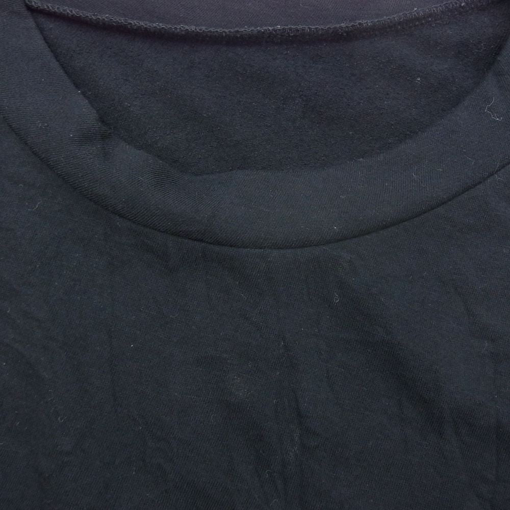 Y's Yohji Yamamoto ワイズ ヨウジヤマモト YX-T20-665 レース切替 アシンメトリー カットソー ブラック系 2【中古】