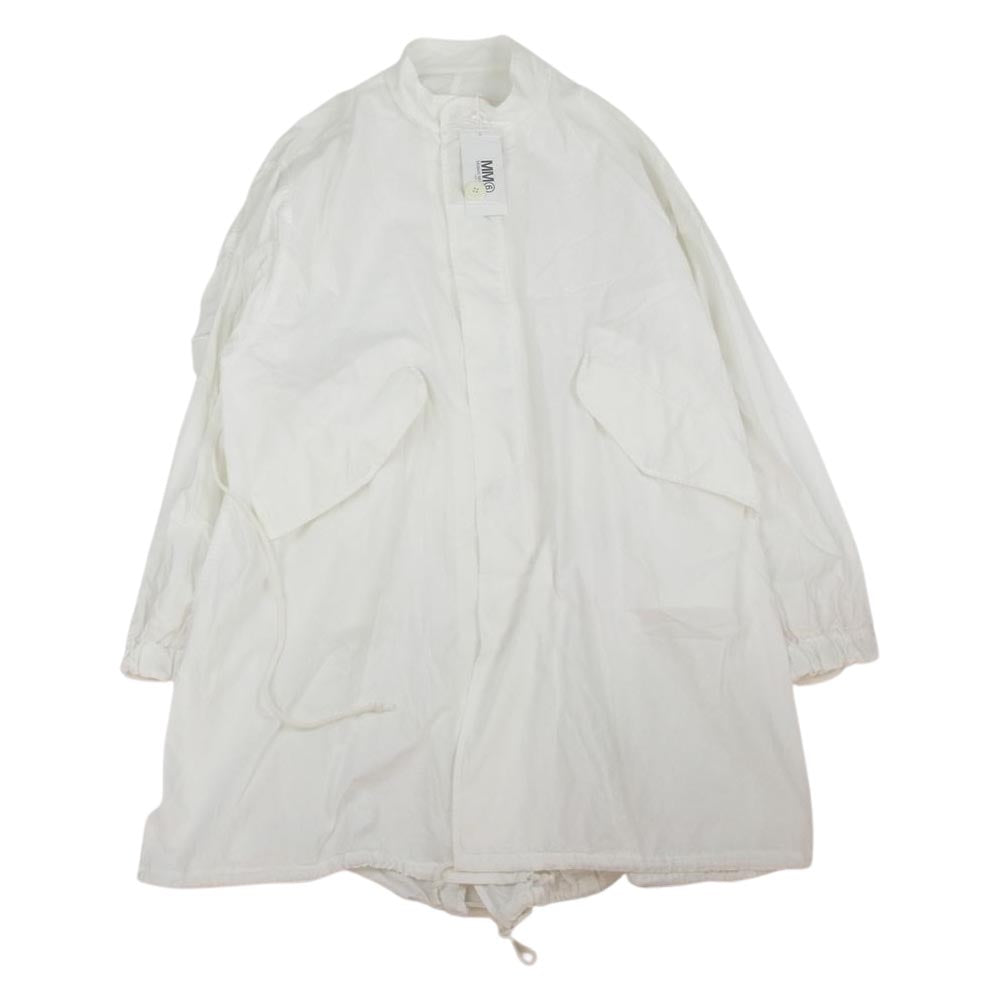MAISON MARGIELA メゾンマルジェラ MM6 S32AM0303 S49819 オーバーサイズ army モッズコート ホワイト系 38【中古】