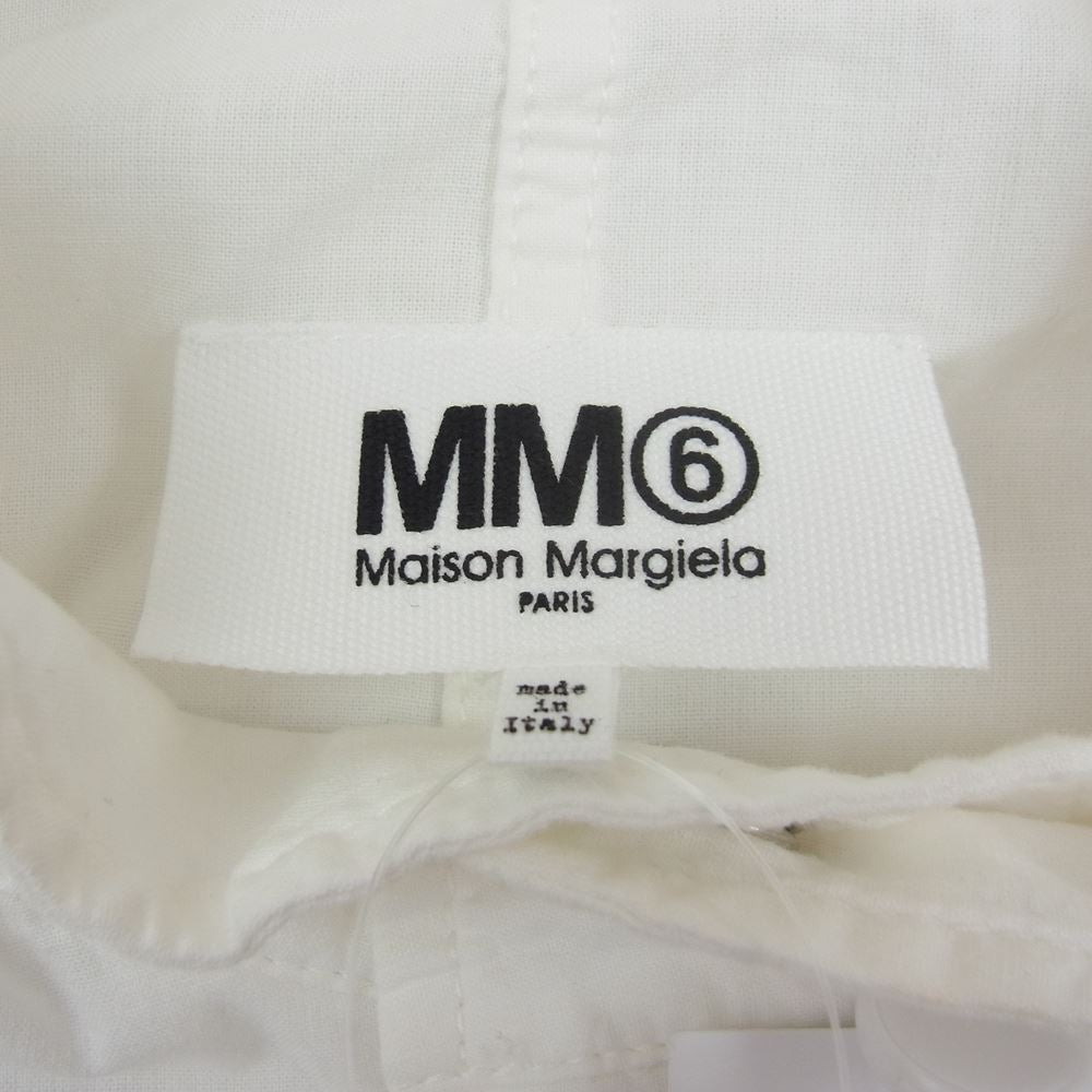 MAISON MARGIELA メゾンマルジェラ MM6 S32AM0303 S49819 オーバーサイズ army モッズコート ホワイト系 38【中古】