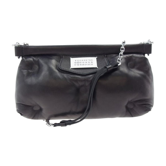 MAISON MARGIELA メゾンマルジェラ S56WF0160 P4300 Glam Slam グラムスラム 2WAY クラッチ チェーンショルダー バムバッグ ブラック系【美品】【中古】