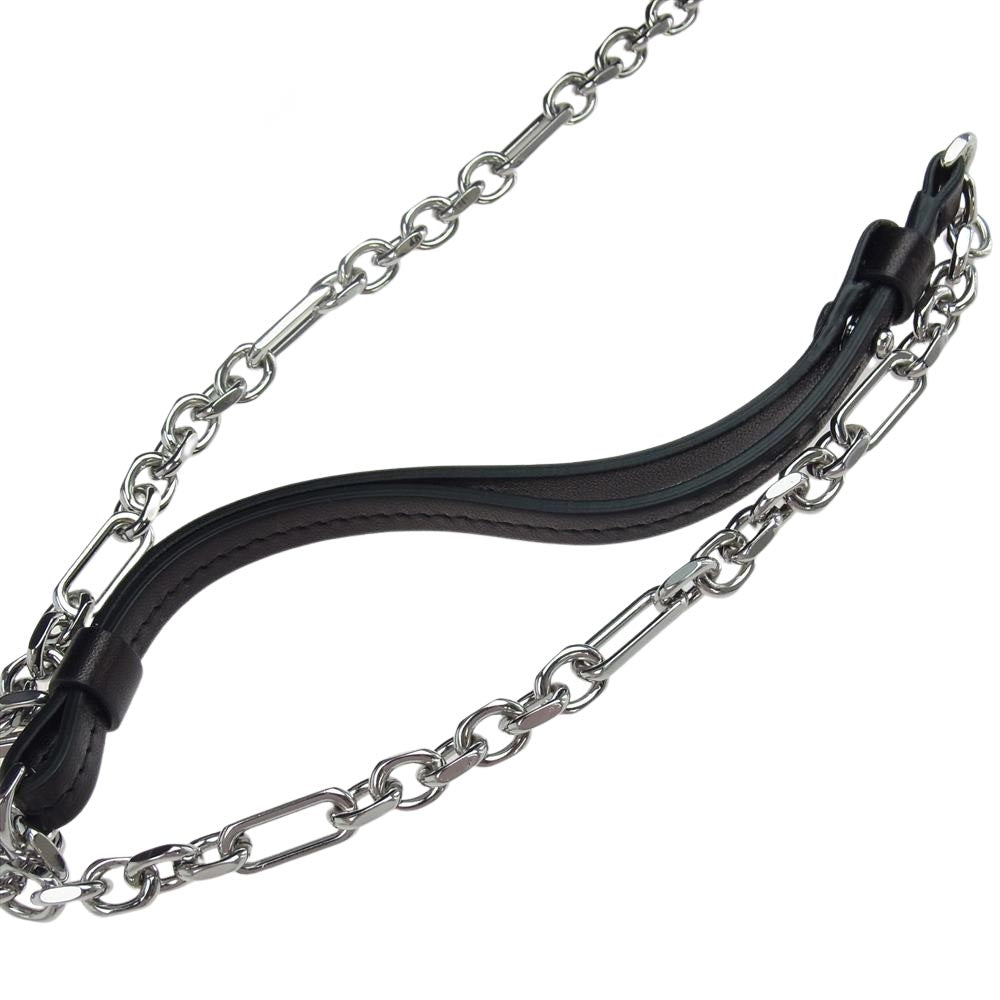 MAISON MARGIELA メゾンマルジェラ S56WF0160 P4300 Glam Slam グラムスラム 2WAY クラッチ チェーンショルダー バムバッグ ブラック系【美品】【中古】