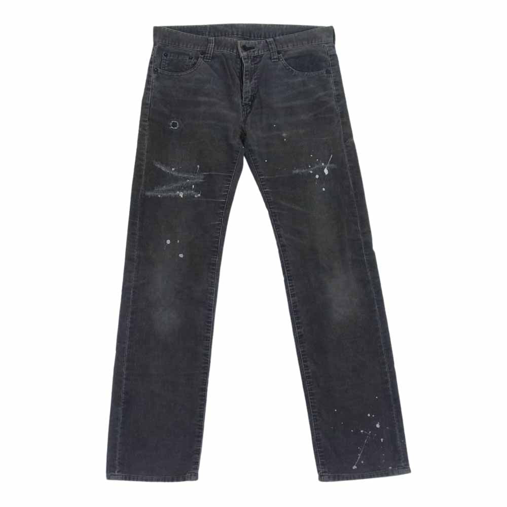 NEIGHBORHOOD ネイバーフッド 06EX NARROW STRAIGHT ダメージ加工 コーデュロイ パンツ ボトムス ボタンフライ グレー系 M【中古】