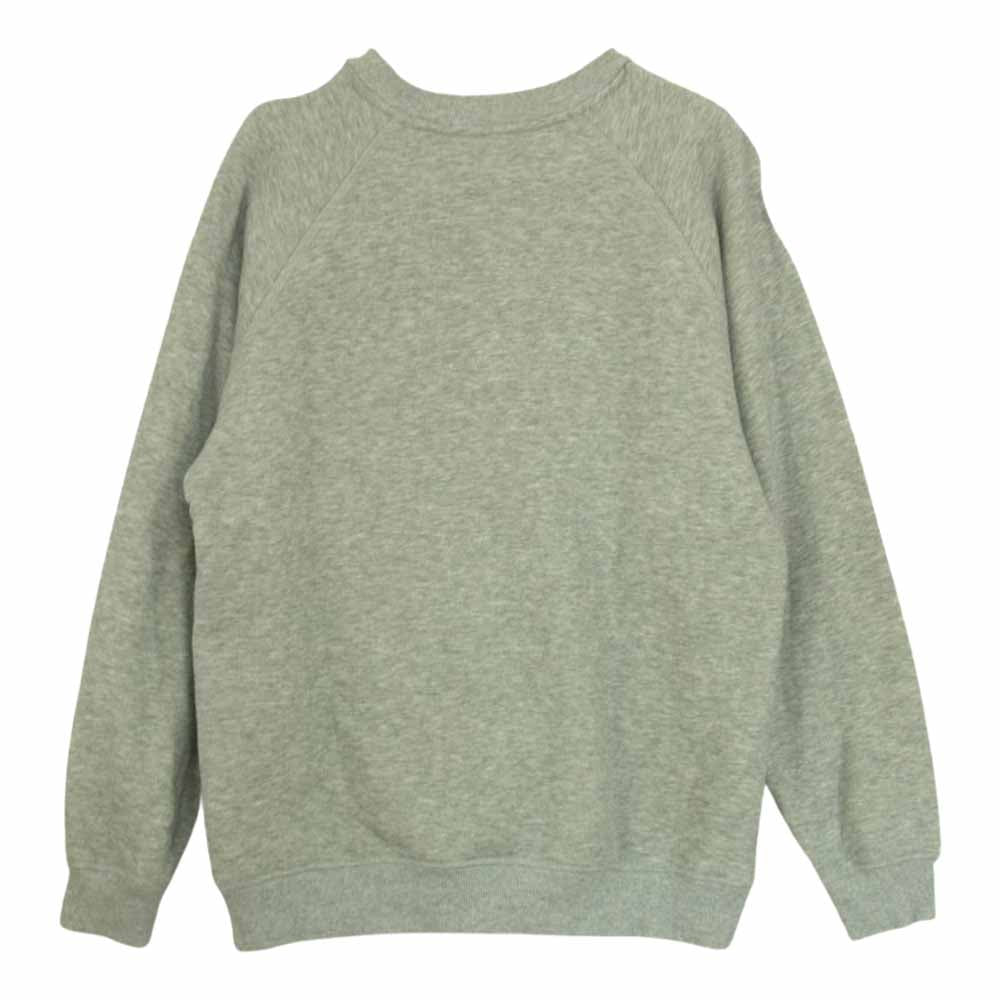 Chloe クロエ 18SJH81-18S184 Logo printed cotton jersey sweatshirt ロゴ プリント コットン スウェット グレー系 XS【中古】