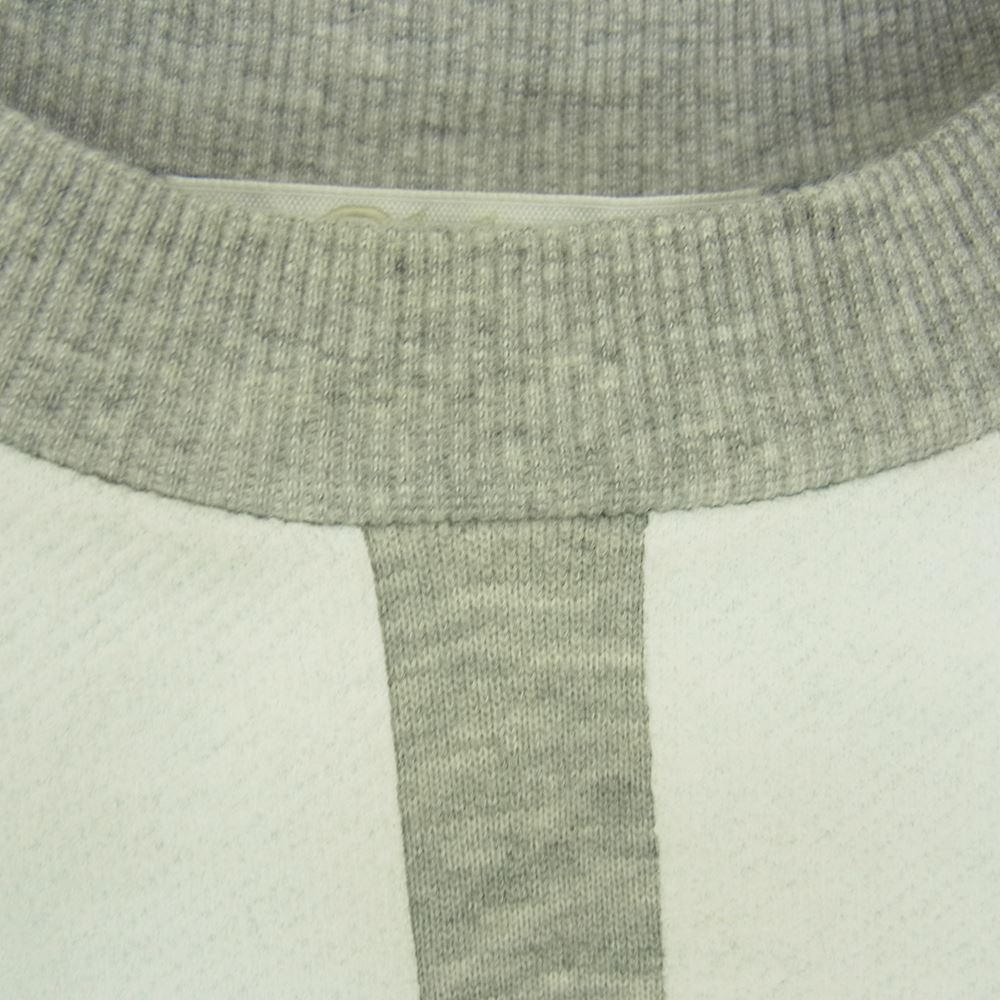 Chloe クロエ 18SJH81-18S184 Logo printed cotton jersey sweatshirt ロゴ プリント コットン スウェット グレー系 XS【中古】