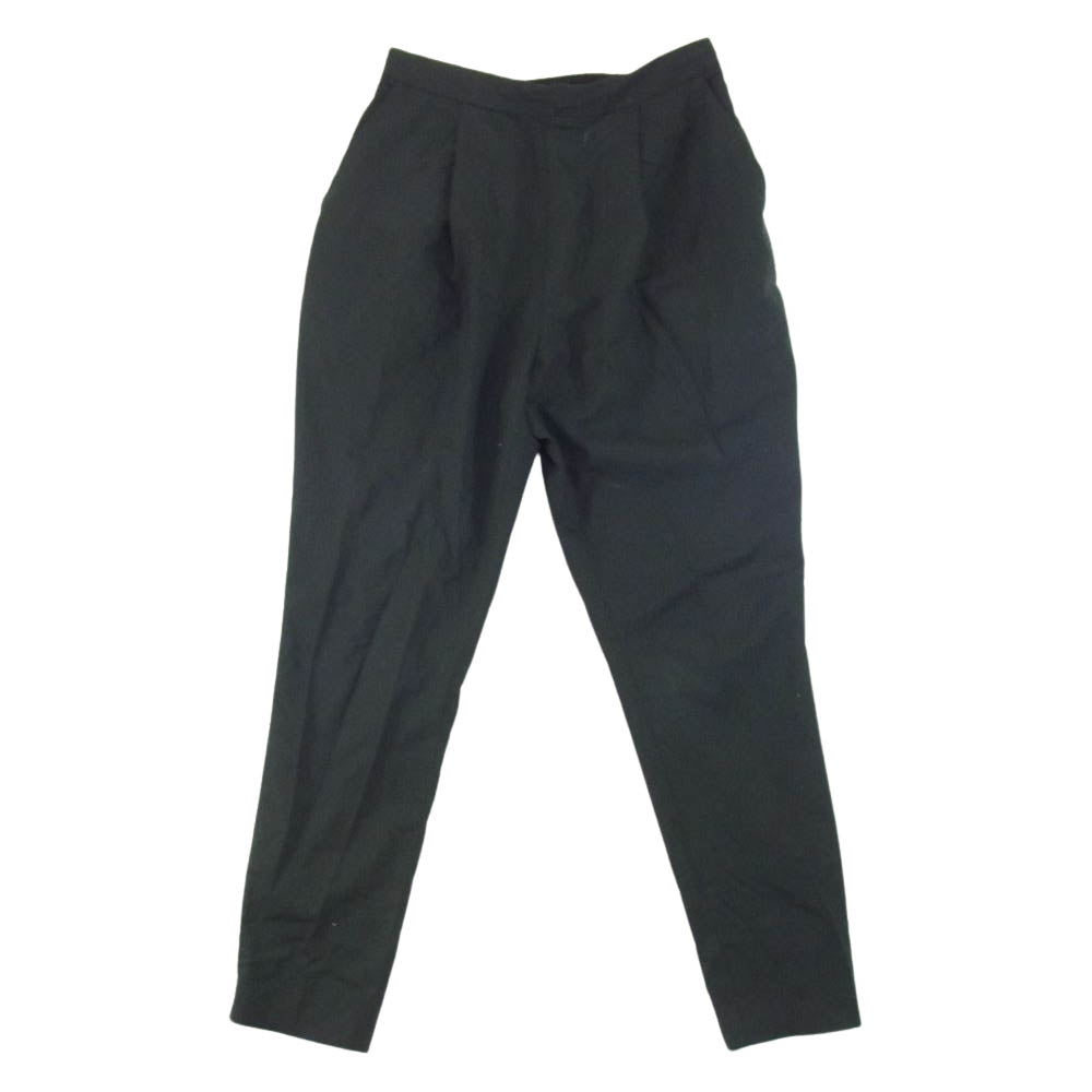 ENFOLD エンフォルド 3008S131-0820 シルク混サマーウール ストレッチ ジョッパー パンツ ブラック系 40【中古】