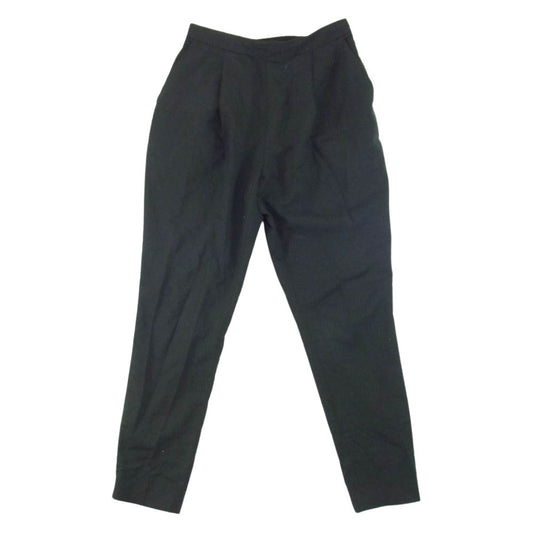 ENFOLD エンフォルド 3008S131-0820 シルク混サマーウール ストレッチ ジョッパー パンツ ブラック系 40【中古】