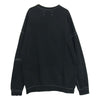 MAISON MARGIELA メゾンマルジェラ 10ライン S30GU0049 Oversized Panelled Loopback Cotton-jersey Sweatshirt 4ステッチ パッチワーク クルーネック スウェット ブラック系 46【中古】
