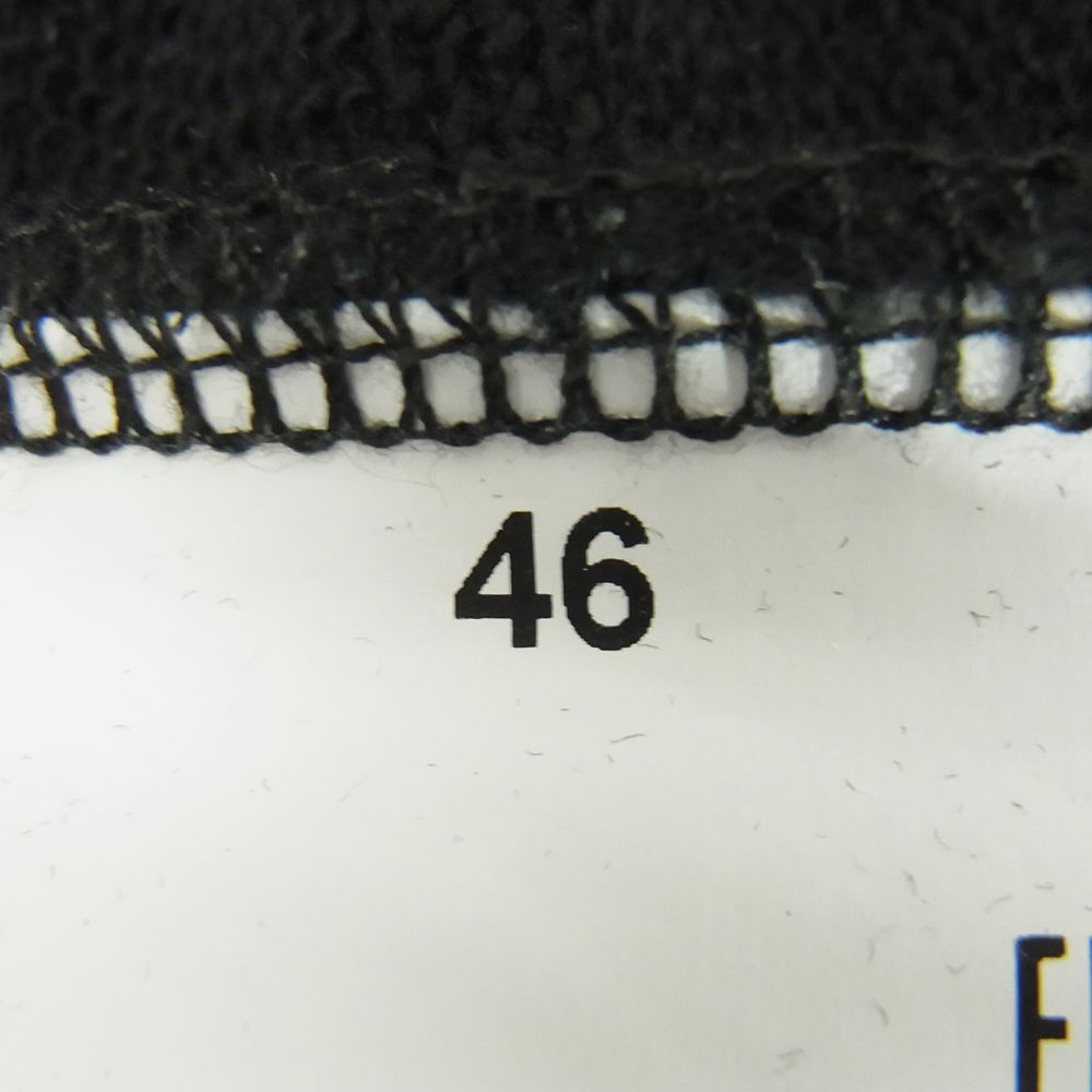 MAISON MARGIELA メゾンマルジェラ 10ライン S30GU0049 Oversized Panelled Loopback Cotton-jersey Sweatshirt 4ステッチ パッチワーク クルーネック スウェット ブラック系 46【中古】