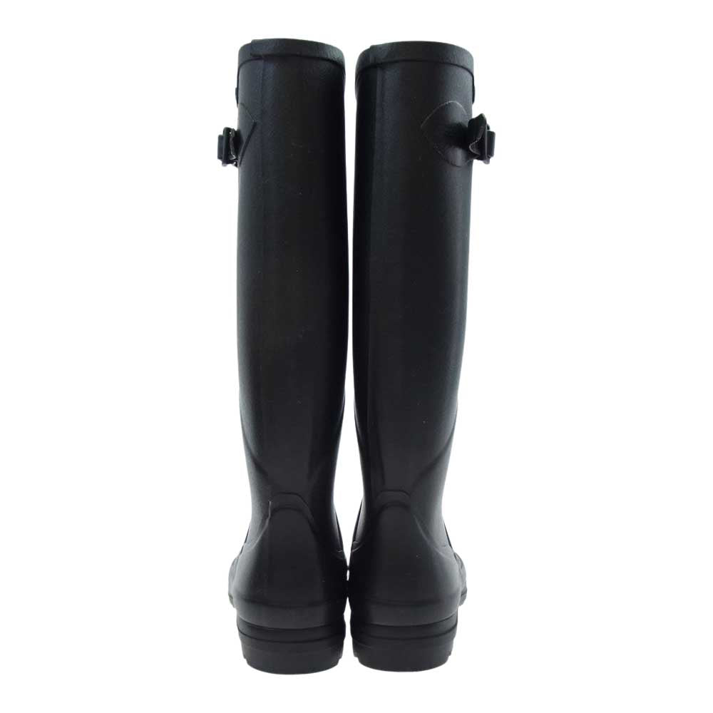 AIGLE エーグル 86566.4 CHANTEBELLE シャンタベル ロング レイン ブーツ ブラック系 35【新古品】【未使用】【中古】