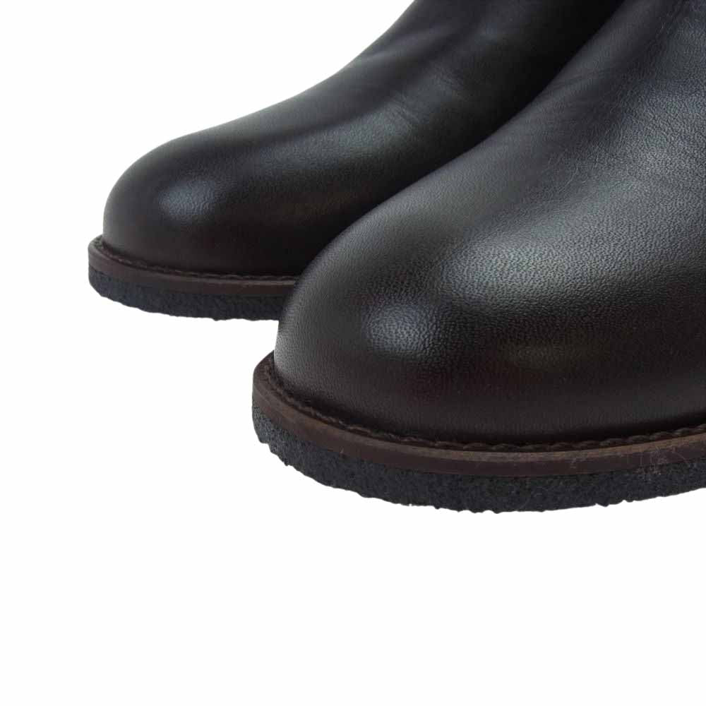 MARGARET HOWELL マーガレットハウエル IDEA アイデア 2324 サイドゴア ショート ブーツ ブラウン系 23.0cm【新古品】【未使用】【中古】