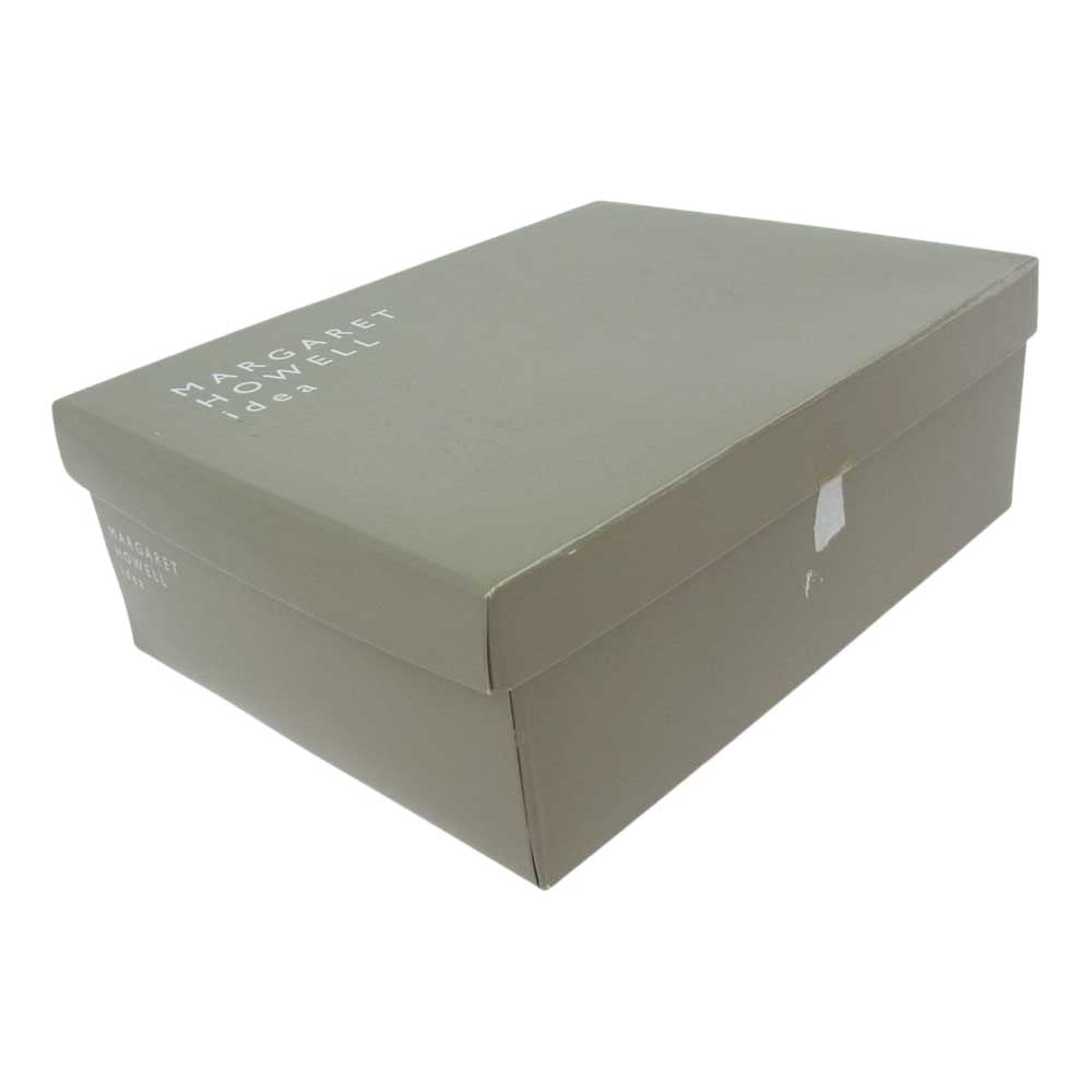 MARGARET HOWELL マーガレットハウエル IDEA アイデア 2324 サイドゴア ショート ブーツ ブラウン系 23.0cm【新古品】【未使用】【中古】
